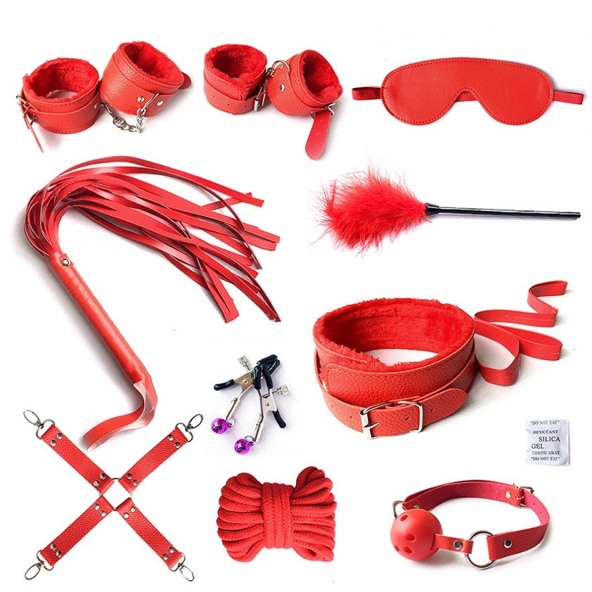 Kinky Bondage Zestaw – 10-częściowy